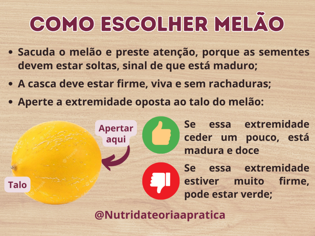 Como escolher Melão
