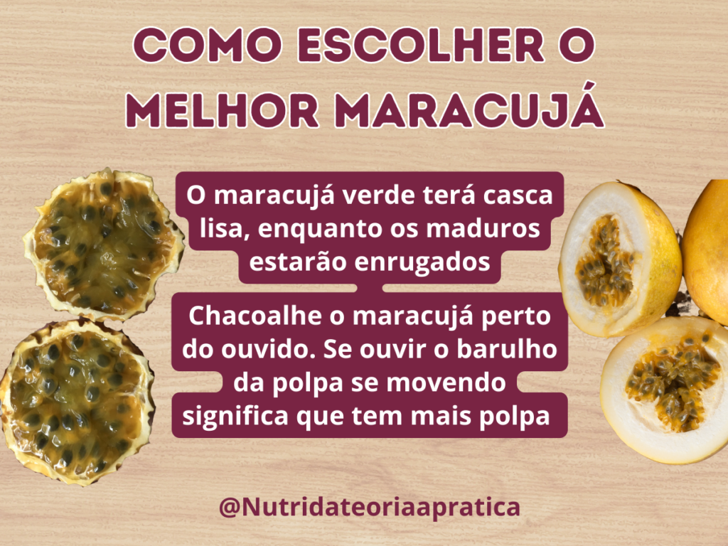 Como escolher Maracujá