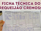 Ficha técnica do Requeijão cremoso