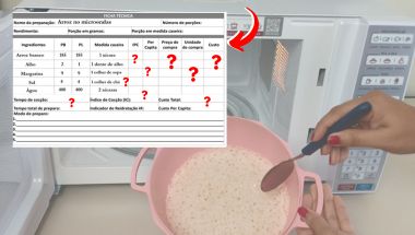 Ficha Técnica de Preparo do Arroz_