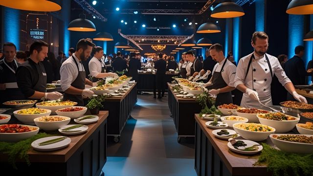 Gastronomia em eventos